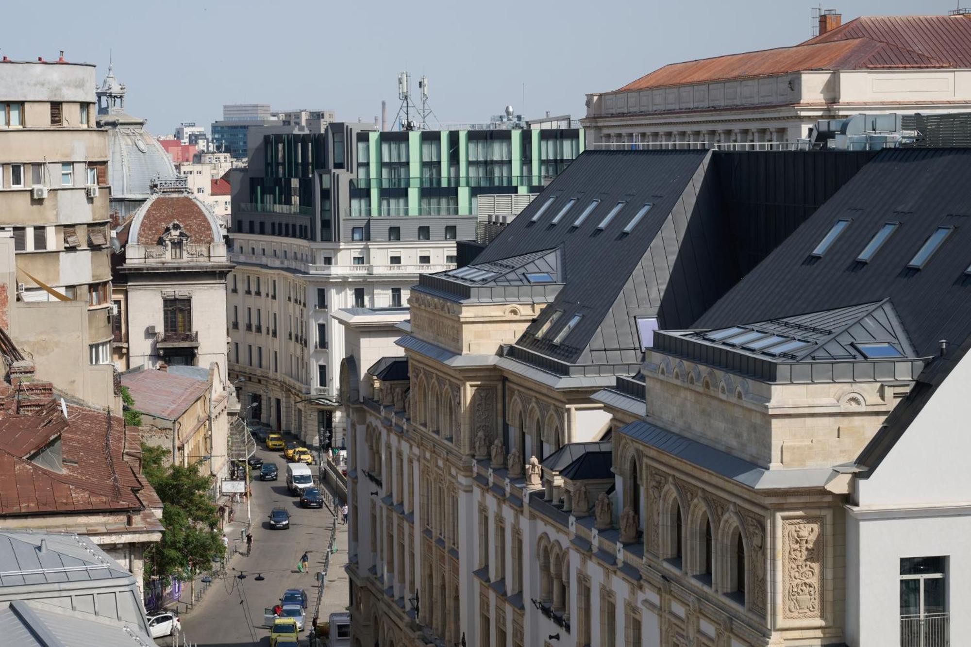 City View - Luxury Apartment A - Old City - Victoriei Bukarest Kültér fotó